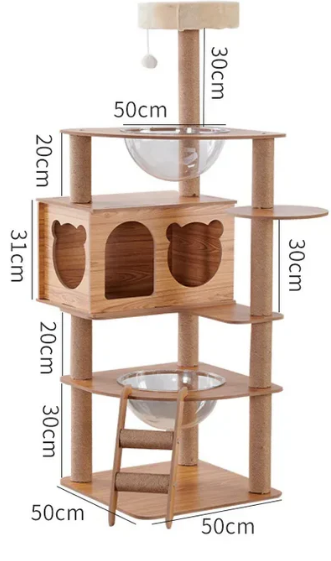 Arbre à chat design pour appartement moderne