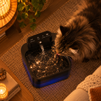 Fontaine à eau sans fil pour chats