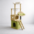 Petit Arbre à Chat d'Intérieur en Bois | CatHaven