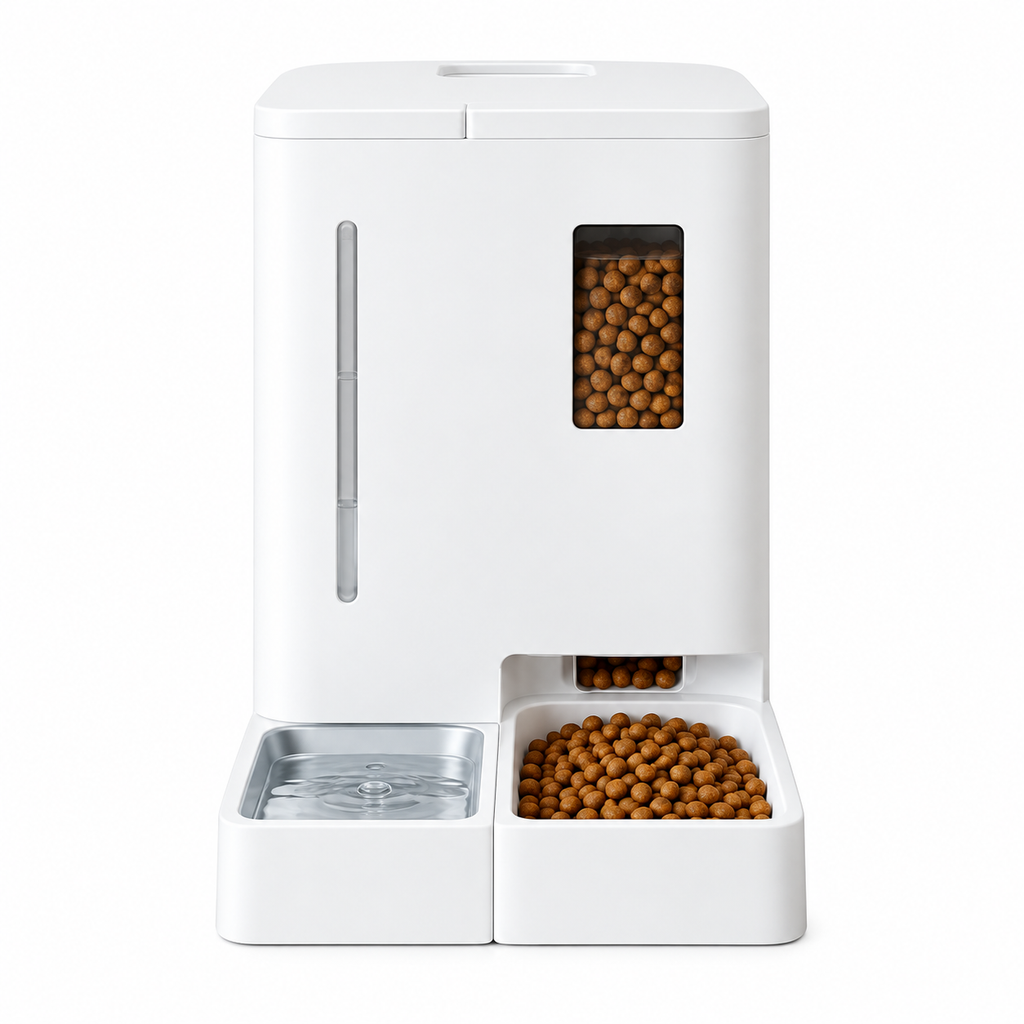 Distributeur Automatique Eau et Croquettes Chat | CatHaven