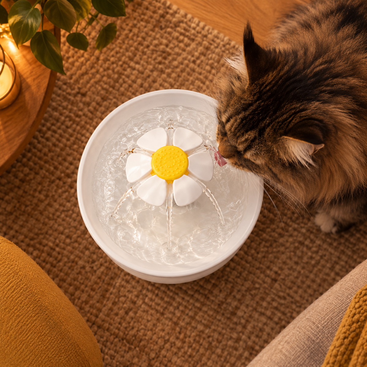 Fontaine à Eau avec Filtre Automatique | CatHaven