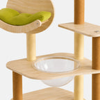 Petit Arbre à Chat d'Intérieur en Bois | CatHaven