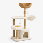 Petit Arbre à Chat de Luxe avec Niche | CatHaven