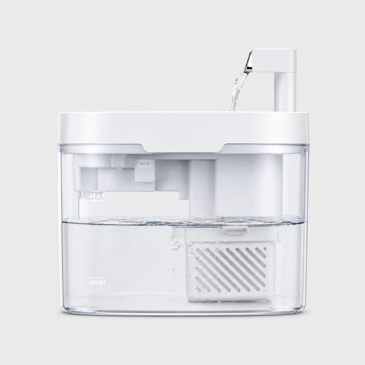Fontaine à Eau Transparente et Intelligente 1,5L