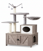 Arbre à chat de luxe multi-niveaux