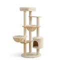 Arbre à Chat Beige Confortable, Stable | CatHaven