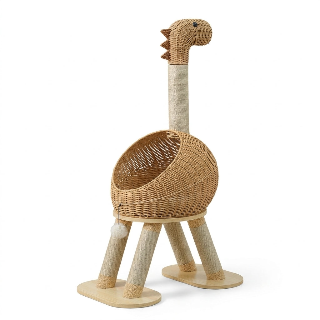 Arbre à Chat Dinosaure, Design Ludique | CatHaven