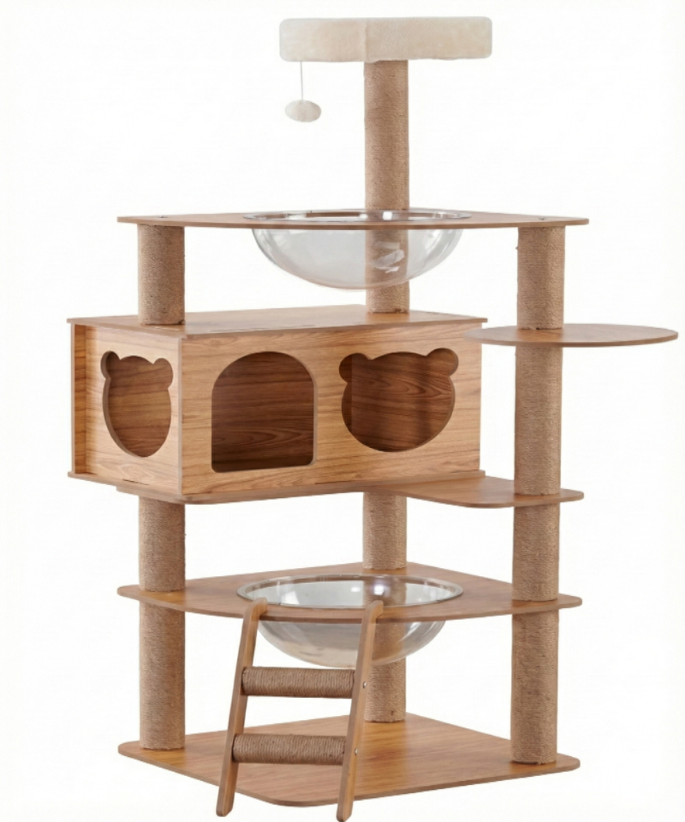 Arbre à chat design pour appartement moderne