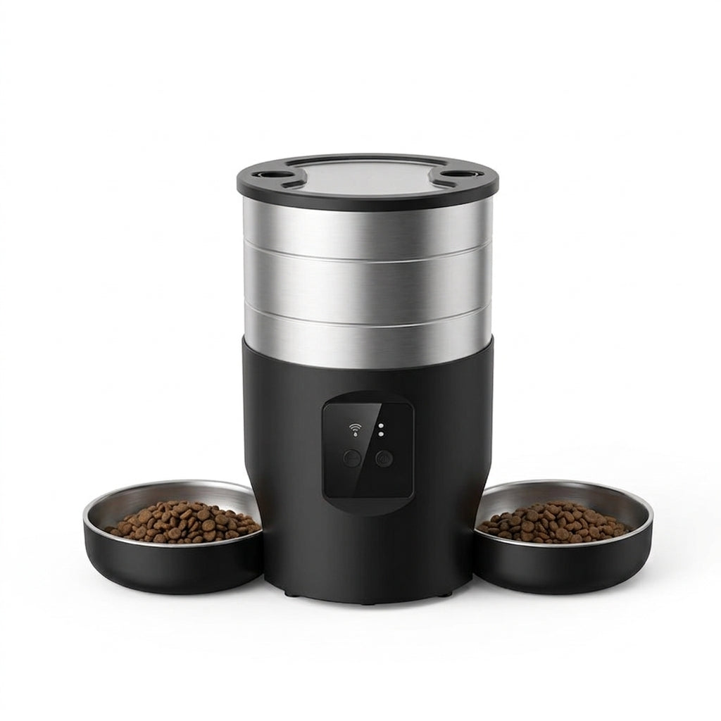 Distributeur Croquettes Silencieux 2 Chats | CatHaven