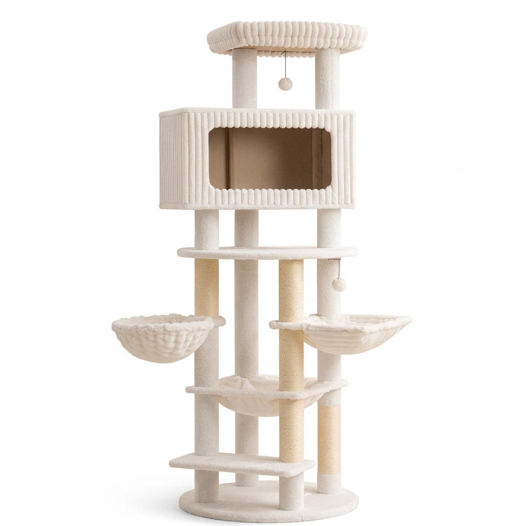 Arbre à Chat Condo Spacieux, Confort XXL | CatHaven