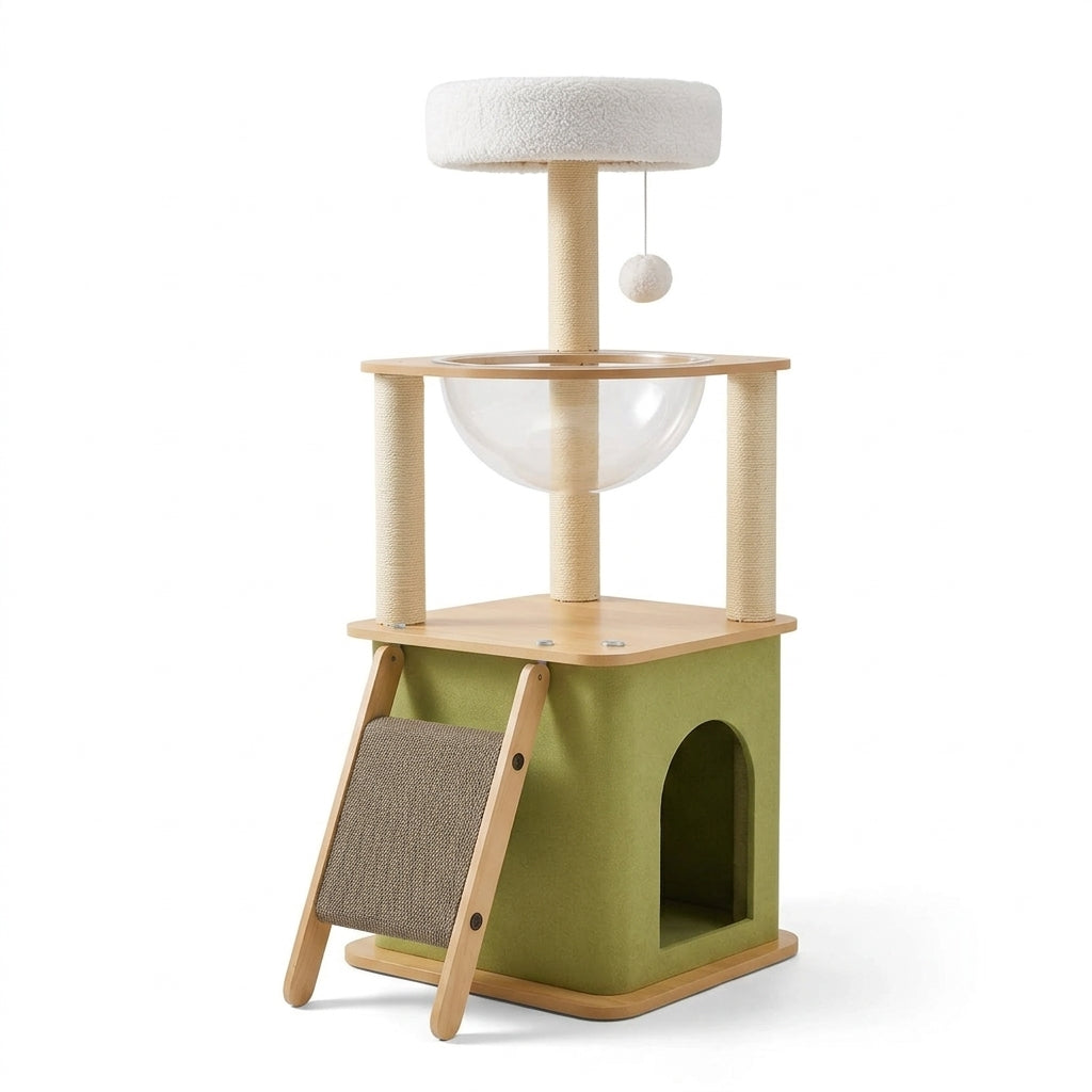 Arbre à Chat Compact pour Petit Espace, Stable | CatHaven