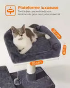 Arbre à Chat avec Hamac, Niches et Griffoirs | CatHaven