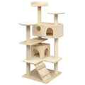 Arbre à Chat Multiplateforme, Beige | CatHaven