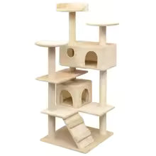 Arbre à Chat Multiplateforme, Beige | CatHaven