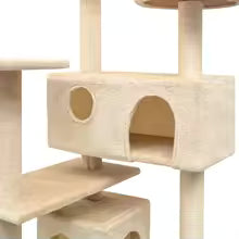 Arbre à Chat Multiplateforme, Beige | CatHaven