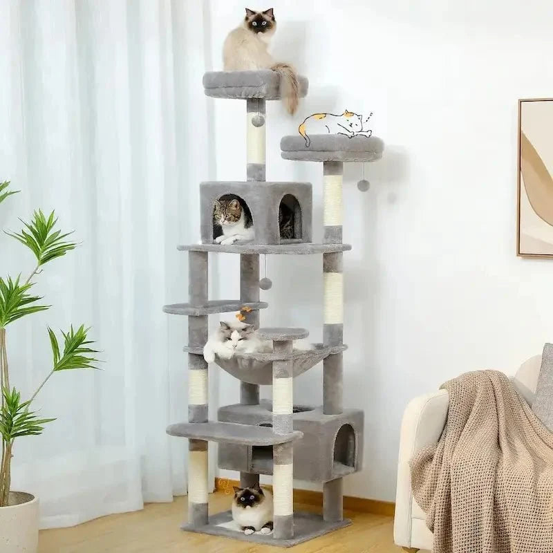 Arbre à chat 180 cm - XXL & ultra stable | Catéma