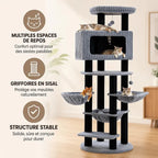 Arbre à chat condo spacieux - Confort XXL | Feliora