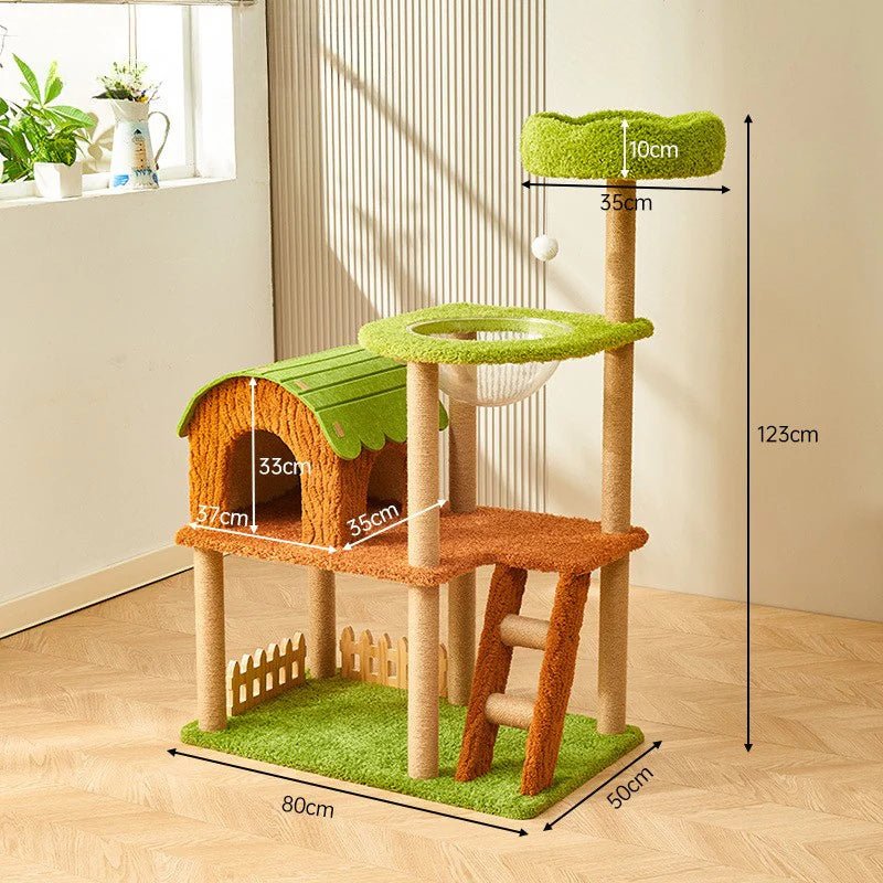Arbre à chat Jungle Paradis - Multi-niveaux | Nekko