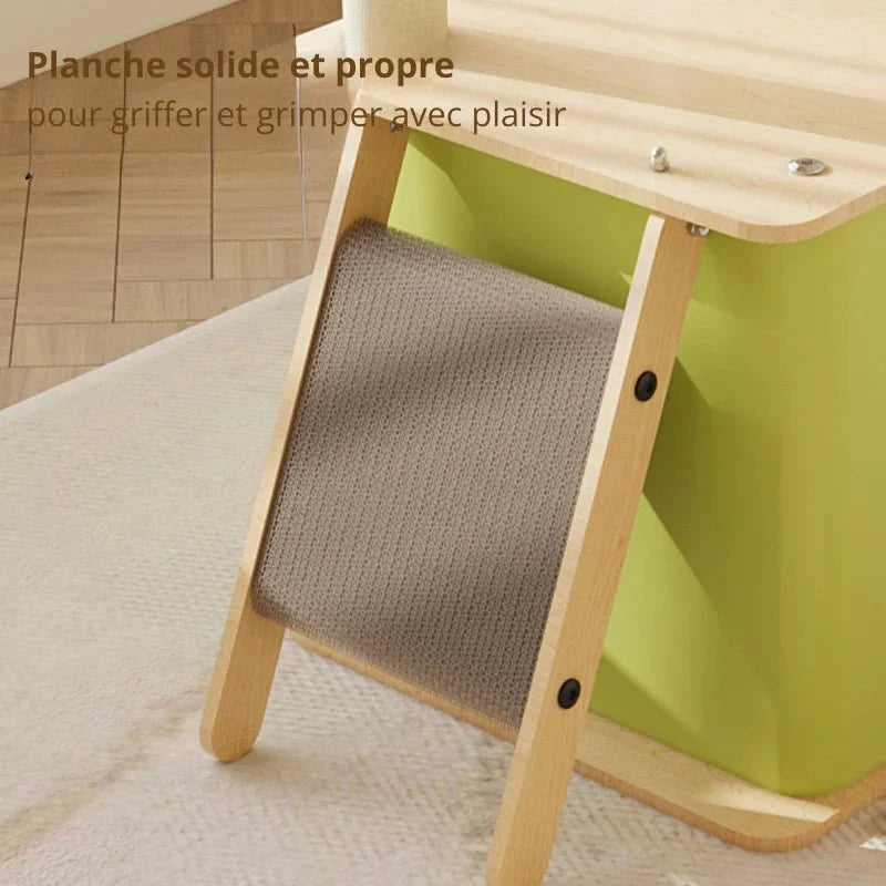 Arbre à chat Linea 100 - Compact et stable | FelinoHome