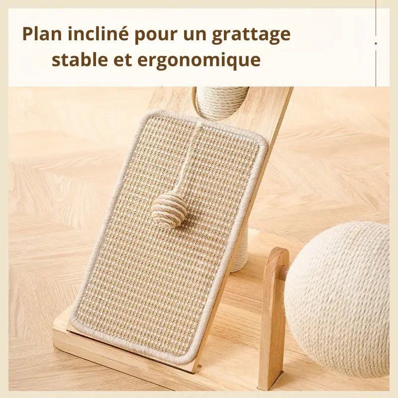 Arbre à chat scandinave - Élégant & stable | NekoHome