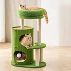 Arbre à chat tronc d'arbre - Design compact | Luna