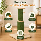 Grand poteau à gratter chat - Ultra robuste | PowerScratch
