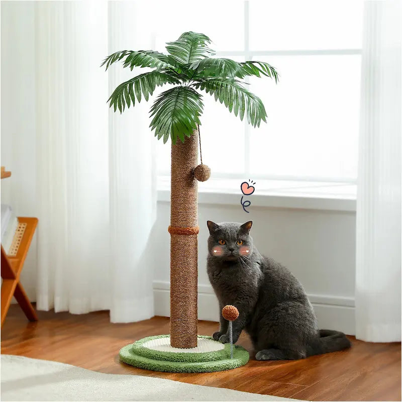 Griffoir chat palmier en sisal - Protège | FéliPalm