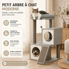 Petit arbre à chat moderne - Stable | UrbanNest